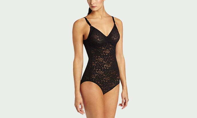 BALI Women’s Shapewear Lace ‘N Smooth Body Briefer