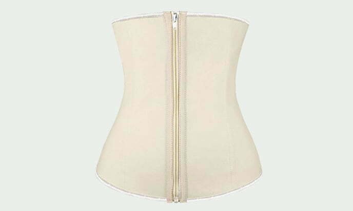 Charmian Women’s Latex Underbust Waist Training Steel Boned Shapewear Corset