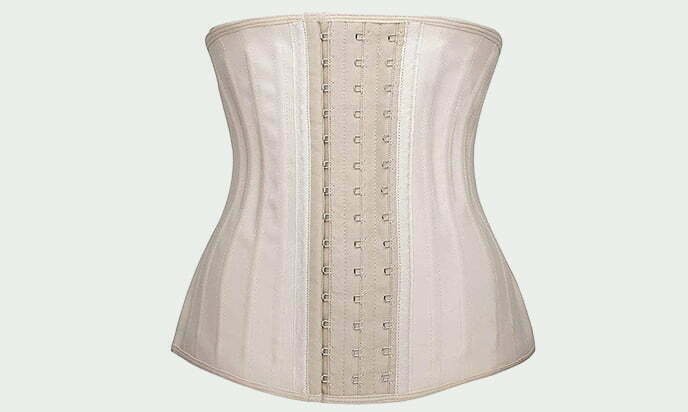 SHAPERS Women’s Latex waist trainer Corsets Cincher Weight Loss