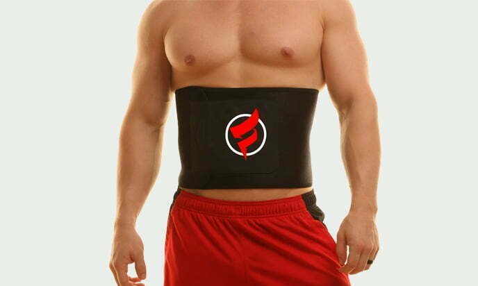 Fitru Waist Trimmer Weight Loss Ab Belt Women & Men