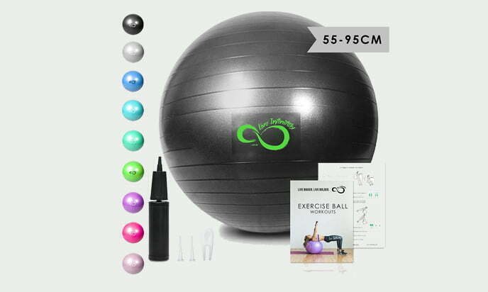 Live Infinitely exercise ball