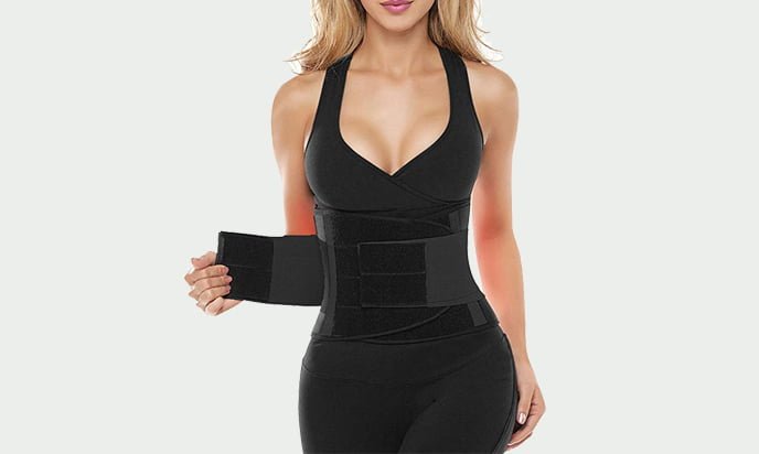 SHAPERX Waist Trainer Belt Body Shaper