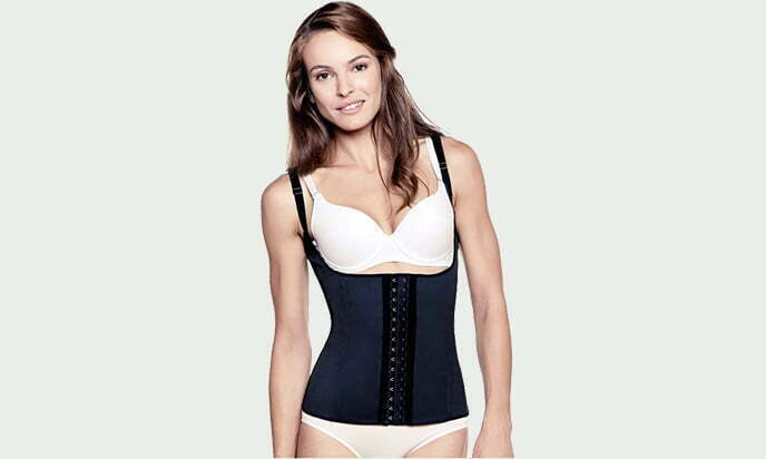 Sculpting Vest Waist Trainer by Amia A103 - Everyday corset for under clothes