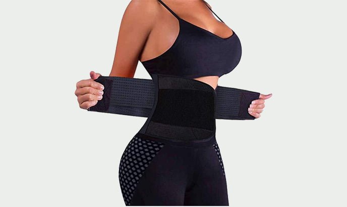 VENUZOR Women Waist Cincher Trimmer Waist Trainer Belt – Sport Girdle Belt