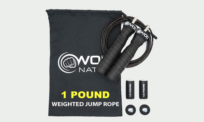 WOD Nation Weighted Jump Rope for Women