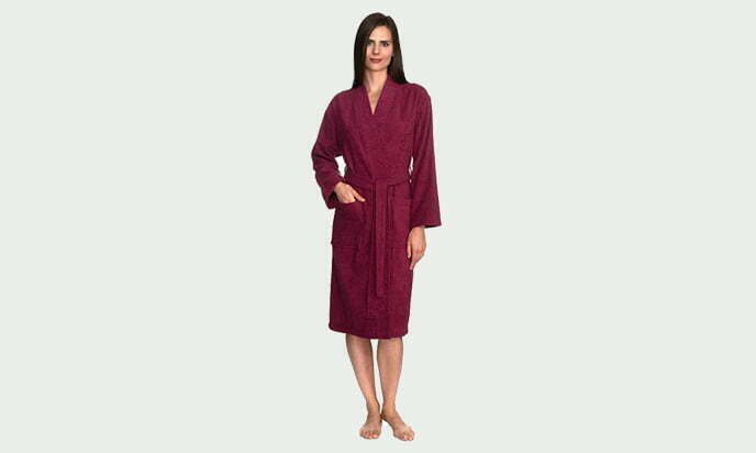 TowelSelections Women's Robe Turkish Cotton Terry Kimono Bathrobe