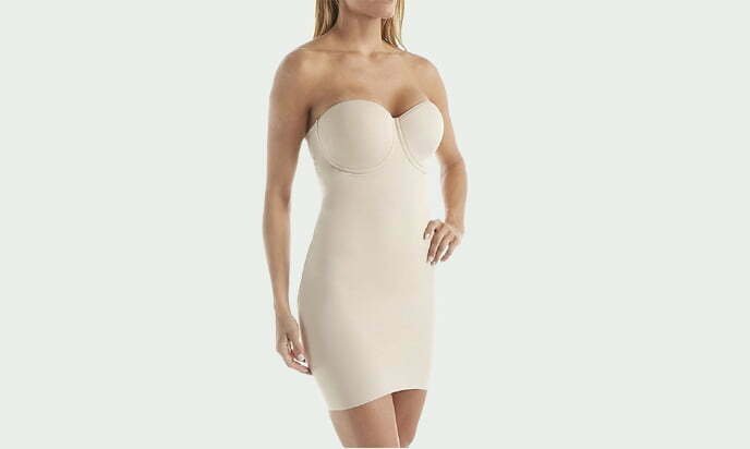 Miraclesuit Shapewear Women's Real Smooth Strapless Slip