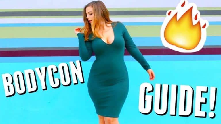 How To Wear a Bodycon Dress Without a Flat Stomach